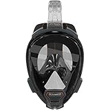 OCEAN REEF - Aria QR + Quick Release Snorkeling Mask - Full Face Snorkeling Mask - 180 Degree Underwater Vision - 5 Different Colors and 3 Sizes