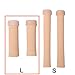 Kalevel 2pcs Large Toe Gel Tube Finger Protector Toe Separators for Bunions Sore Corns Hammertoes Gel Toe Separators Protector Toe Sleeves Protectors (L)
