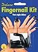Rubie's Costume Co Dlx Fingernail Kit-Blk Costume