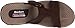 Skechers Women's Reggae Rockfest T Strap Sandal,Chocolate,8 M US