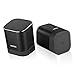 Portable Bluetooth Speaker V2, Dual Wireless Speakers with True Wireless Stereo Technology, Strong Bass and Powerful Volume, Bluetooth 4.2 for iPhone, Echo, Android and More