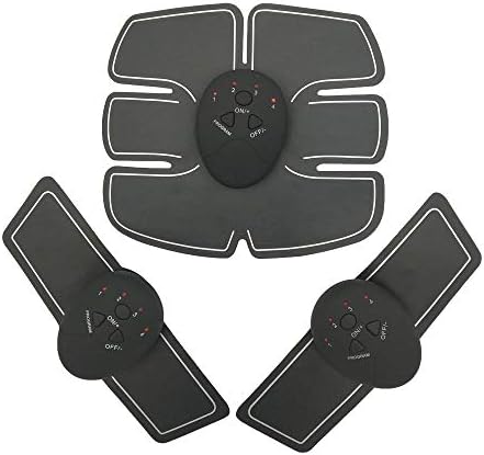 Lazy Abdominal Exerciser Smart Muscle Trainer Body Stimulator Arm Abdominal Lazy Fitness Stick Hand & Wrist Braces Weight Loss Body Massage Pad Abs Trainer