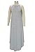 ETCYY Women's Summer Casual Stripe Sleeveless Loose Beach Maxi Dress