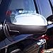 A-PADS Compatible with(Just overlay Stick on, NOT for SNAP IN Replacement) 2 Chrome Top Mirror Covers for GMC SIERRA, DENALI, & YUKON 07-2013 / Chevy SUBURBAN 07-2014 SILVERADO 2007-2013 TAHOE 07-14