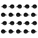 BCP 20-Piece M4x10mm Threaded Knurled Thumbscrew Grip Knobs Thumb Screw for Machinery Latche