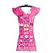 My Little Dress Hanging Jewelry Organizer, New & Improved, Closet Storage 2-sided for Jewelry, Hair Accessories & Makeup (1-Bright Blue Dress & Black Satin Hanger, 24 pockets 17 loops)