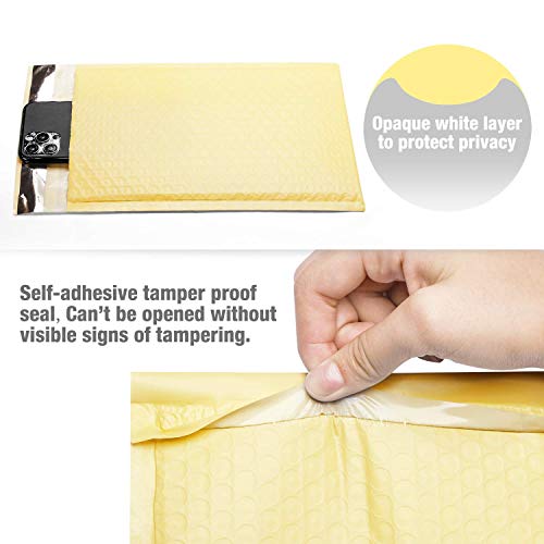 Fuxury Bubble Mailer, 6x10 Inch Bubble Mailers 25 Pack, SelfSeal