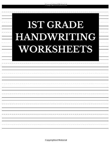 1st Grade Handwriting Worksheets Lined Journal Notebook To Write In Journals Centric 9781076566621 Amazon Com Books