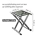 Folding Camping Stool Strong Heavy Duty Outdoor Folding Chair Suitable for Camping Fishing Mountain Hiking Traveling BBQ Picnic Partythumb 1