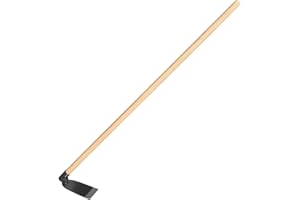 Zenport Hoe J6-208 with 53-Inch Wood Handle, Steel