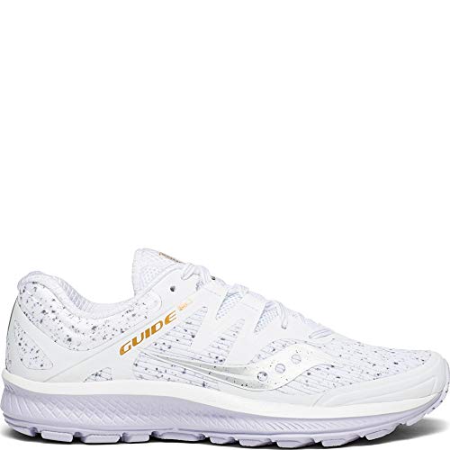 Saucony Women's Guide ISO, White, 8 Saucony Women's Guide ISO, White, 8