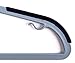 Popular Design Products 50 pc Premium Quality Easy-On Clothes Hangers - Grey with Dark Blue Non-Slip Pads - Space Saving Thin Profile - for Shirts, Pants, Blouses, Scarves - Strong Enough for Coats