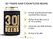 Happy 30th Birthday Decorations for Him and Her Can Cooler 12 Pack - Dirty 30 Birthday Decorations for Her and Him, Insulated Thermocoolers - Black & Gold (Original) (Original, Regular)