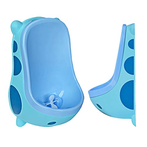 Potty Training Urinal for Boys - Cute Cow Training Urinal/Potty Urinal Pee Trainer Urine (Blue Cow)