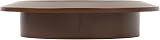 Vent Systems 80 mm Brown Pack of 5 Round Air Vent Cover with Insect Screen view 5