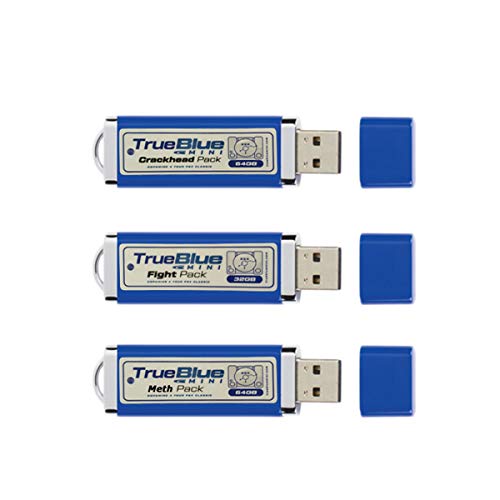 The perseids True Blue Mini Crackhead Pack USB Flash Drives 64GB Game Memory Stick with 4-Port Hub for Playstation Classic - Includes 101 Games (Crackhead Pack) - Thumbnail 5