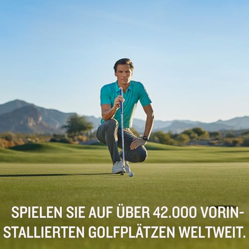 Approach S12 - GPS-Golfuhr mit Schlagweitenmessung & Distanzangaben zum Grün/Hindernissen auf 42.000 Golfplätzen. 1,3“ Display mit einfacher Bedienung & bis zu 30 h Akkulaufzeit im Golf-Modus.