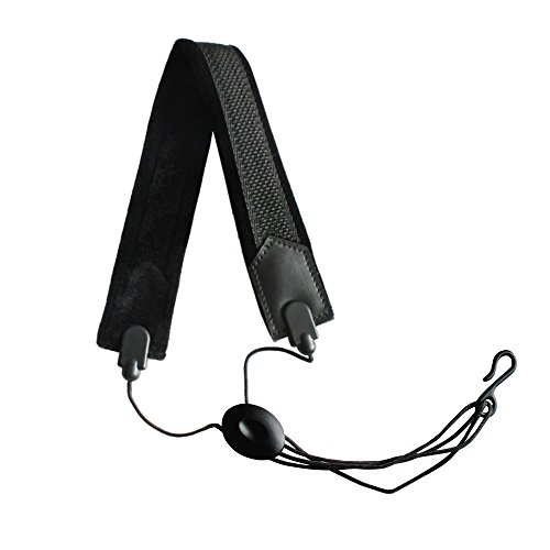 EaseIcon Elegant Sax Neck Strap Adjustable Harness Belt for Tenor and Alto Saxophones, Clarinets Oboes and English Horns