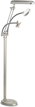 OttLite K94CP3 3-in-1 Adjustable-Height Craft Floor Lamp