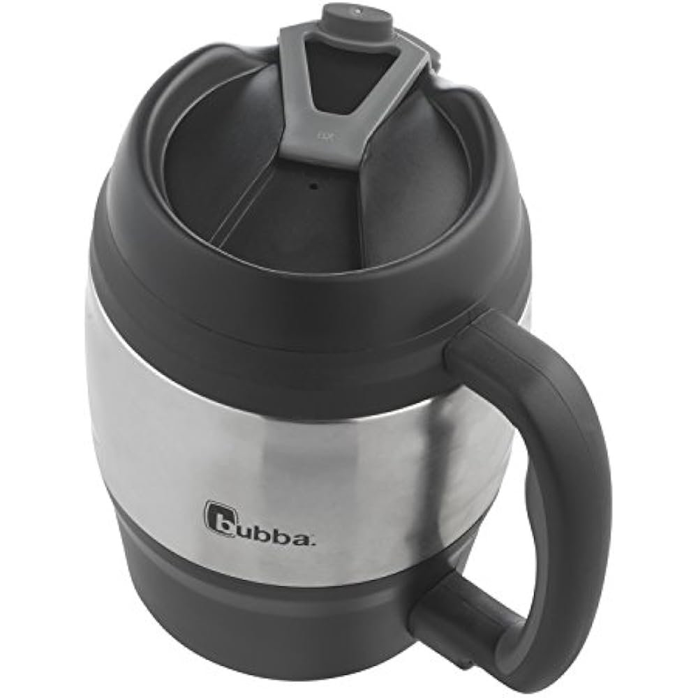 Bubba Coffee Mugs Classic Insulated Desk Mug, 52 Oz, Black Kitchen ...
