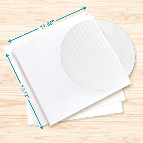 Premium Foam Packing Sheets (50 Count, 11 7/8 x 12 1/8 inches) Cushion Foam Wrap Sheets; Moving Supplies for Dishes, Glasses and Furniture; Packing Cushioning Supplies; Soft and Durable
