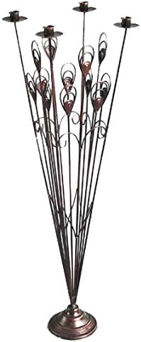 Firefly Home Collection Floor Candle Holder, 10.75" x 10.75" x 36"