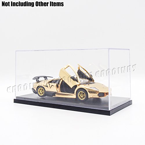 Odoria Clear Acrylic Display Box Case 9.7" Long Dustproof 1:24 Diecast Car Display