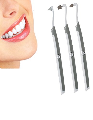 Tinsay Multifunction Sonic LED Dental Tool Kit Oral Tooth Stain Eraser Plaque Remover with LED Light