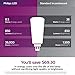 PHILIPS LED 535350 Dimmable Energy Saver PL-C/T Light Bulb: 850-Lumen, 2700-Kelvin, 8.5 (26-Watt Equivalent), 4-Pin G24Q/GX24Q Base, Frosted, Soft White, 6-Pack - for Horizontal Installation Only