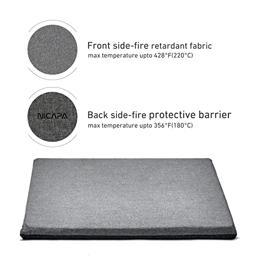 Nicapa Heat Press Mat （12x12 inch ）for Cricut Easypress / Easypress 2