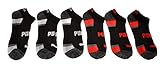 PUMA MENS No Show Low Cut Athletic Socks 6 Pair size 10-13