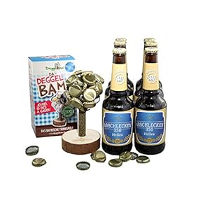 Deggelbam Arschlecken 350 Sepp Bumsinger Special Edition Deckelbaum Kronkorkenbaum Männergeschenk Bierbaum inkl. 6…