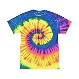 Krazy Tees Tie Dye Shirt Women Tops or 100% Cotton