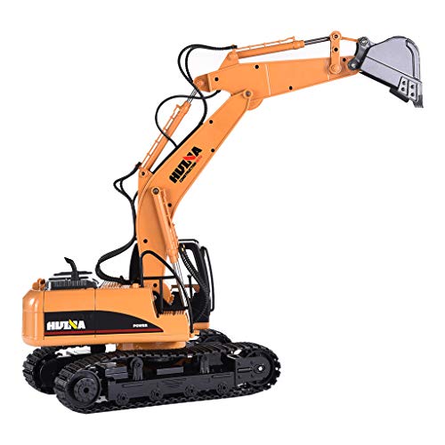 Chenway Rc Truck Remote Control Toys Toys 1550 1/14 2.4G 15CH Alloy Excavator Engineering Vehicle RC Car (Excavator)