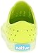 Native Jefferson Slip-On Sneaker,Chartreuse Green Glow,12 Medium US Little Kid