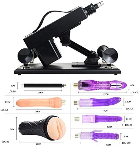 Automatic Adult Machine with Suction Cup Machine for Female with Multi-Speed Adjustable Thrusting with Various Accessories