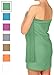 Microfiber Towel for Travel, Beach, Bath, Gym, Camping - XL Extra Large but Compact, Antibacterial and Quick Dry with small Carry Pouch (Green, 70 x 39 Inches)