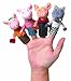 Manhattan Toy Storytime Three Little Pigs Finger Puppet Set