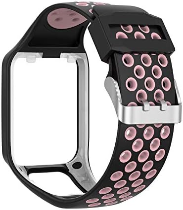 Tosenpo For Tom Tom Straps Colorful Replacement Silicone Watchband Bracelet for Tom Tom Adventurer/Tom Tom Golfer 2/Tom Tom Runner 2/Tom Tom Runner 3/Tom Tom spark/Tom Tom spark3
