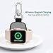 FLAGPOWER Portable Charger for Apple Watch, [MFi Certified] Pocket Sized Travel Wireless Charger 700mAh Smart Keychain Power Bank for Apple Watch Series 5/4/3/2/1/Nike+
