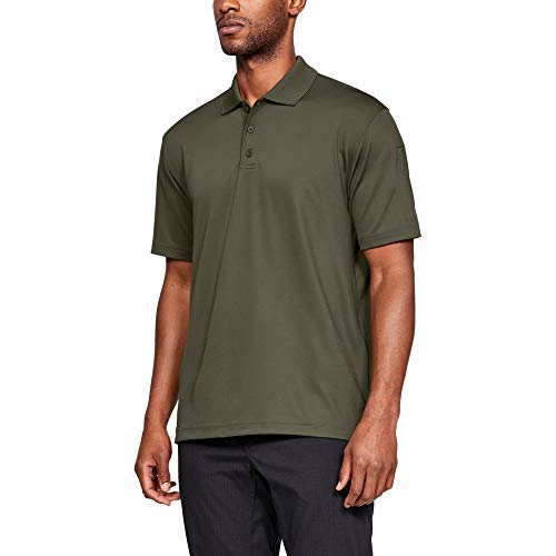 Under Armour Men's Tactical Performance Polo, Marine Od Green/Marine Od Green, XXX-Large