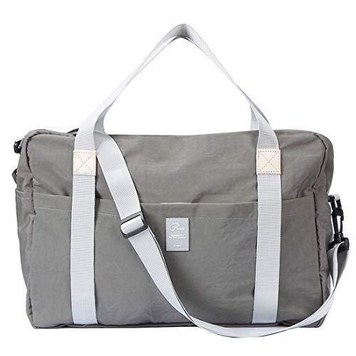 P.travel Travel Lightweight Waterproof Duffle Bag， Foldable Gym Tote