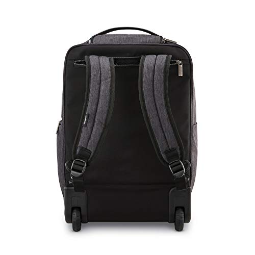 Samsonite Modern Utility ConvertaibleWheeled Backpack, Charcoal
