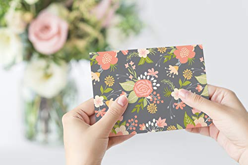 All Occasion Assorted Blank Note Cards - Boxed Set of 20 Cards & Decorative Envelopes and Sticker Set - Blank Cards - Great For Office Birthdays - Thumbnail 3