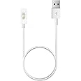 Lettou Charger Cable Replacement for Xiaomi Mi Band 9/Band 8/Redmi Watch 3/4/5 (White, 1 Pack/1.9Ft)
