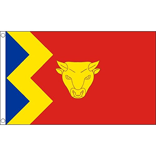 AZ FLAG - Birmingham City Flag - 2x3 Ft - 100D Polyester Birmingham Banner with Two Metal Grommets - Fade Resistant - Vivid Colors - 2' x 3' Feet - 90x60 Cm