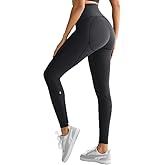 Orolay Resistance Leggings for Women Full Length Sculpting Compression Leggings with Built in Bands Tummy Control Yoga Pants Black