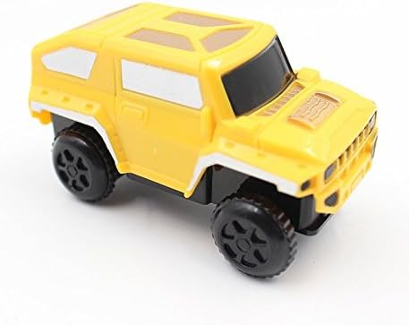 Speedway Wonder (1-Pc) Extra/Spare Motorized Car for Speedway Wonder Playset (Yellow)