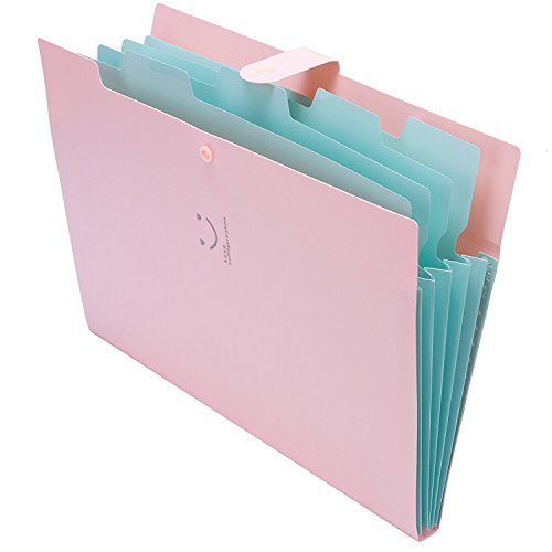 Lateral File Folders Accordion File Folders For Women Expandable Plastic Folder Organizer - Thumbnail 3