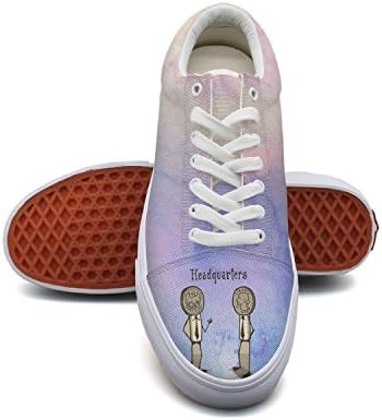 Headquarters Comfortable Men's Fashion Sneakers Lace-up Lightweight Canvas Boat Shoes